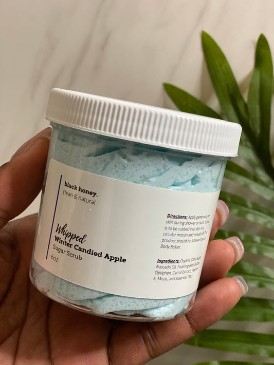 Whipped Winter Candied Apple Sugar Scrub